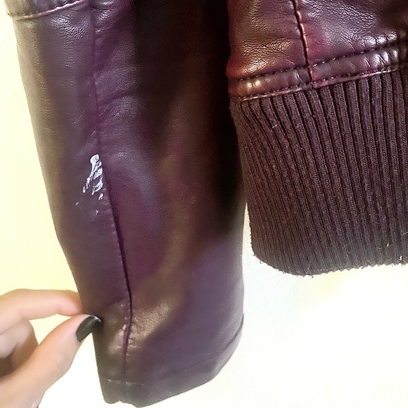 Members only burgundy jacket - Picture 2 of 2